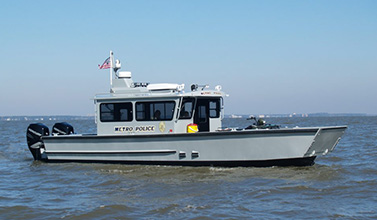 Silver Ships delivers patrol boat to the Hamptons