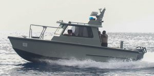 Silver Ships Endeavor Series police boat on the water
