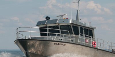 Silver Ships Endeavor Series large aluminum survey boat