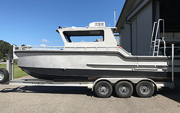 Silver Ships repair workboat