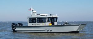 Metro Police Explorer Series Aluminum Boat