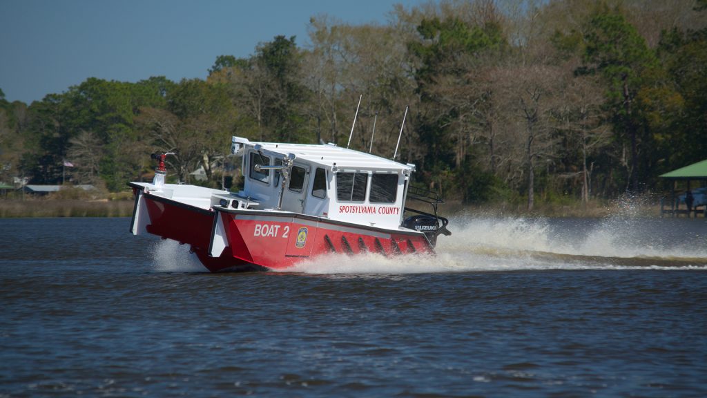 Explorer 26 Delivered to Spotsylvania Fire Department Silver Ships