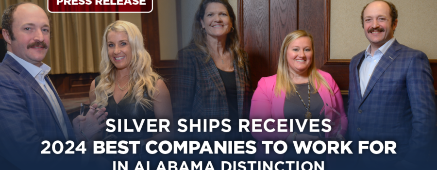 Silver Ships team receiving award