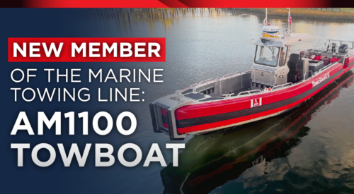 Silver Ships Ambar 1100 Towboat used for Marine Towing