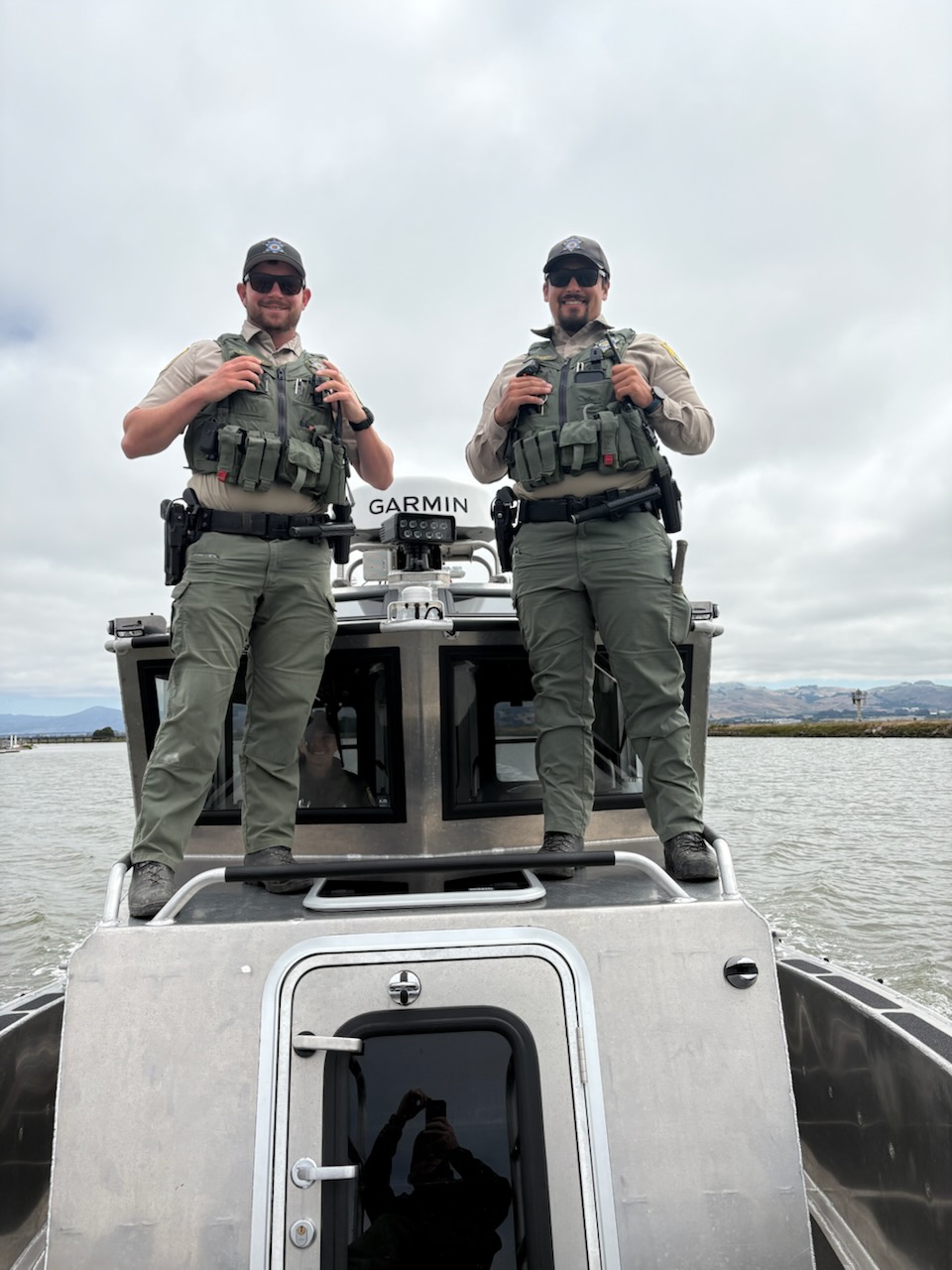 Crew on boat.